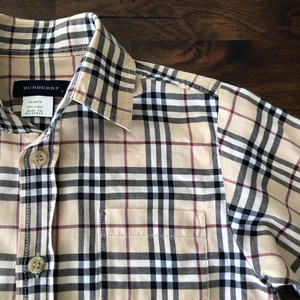 Burberry Button Down Shirt - Picture 3 of 4